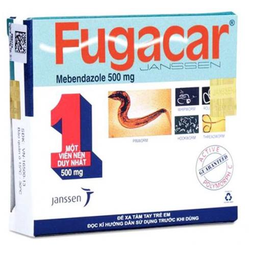 Препарат Fugacar от глистов
