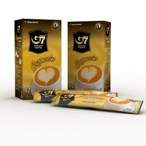 Растворимый кофе G7 Cappuccino Hazelnut