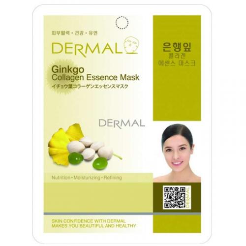 Маска Dermal для лица с гинкго билоба